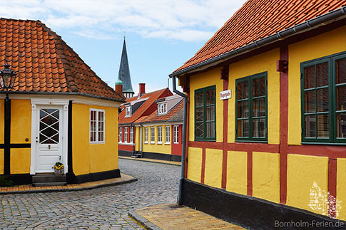 Altstadt Roenne, Insel Bornholm, Daenemark