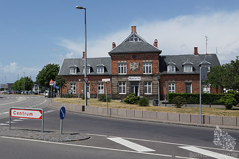 Bahnhof, Ronne, Insel Bornholm, Daenemark