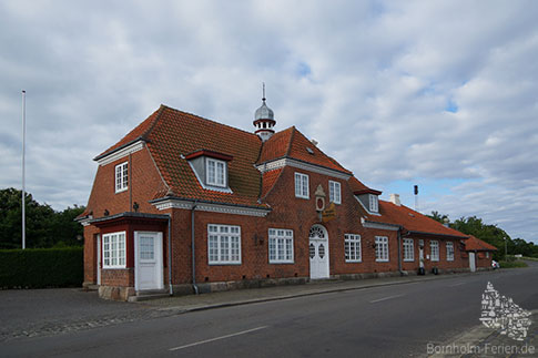 Bahnhof, Sandvig, Insel Bornholm, Daenemark