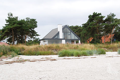 Ferienhaus am Strand von Balka, Insel Bornholm, Dänemark