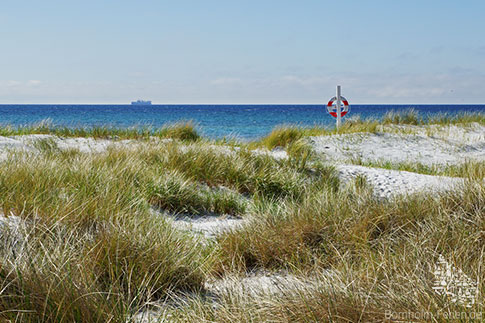 Ostseestrand von Dueodde, Insel Bornholm, Daenemark