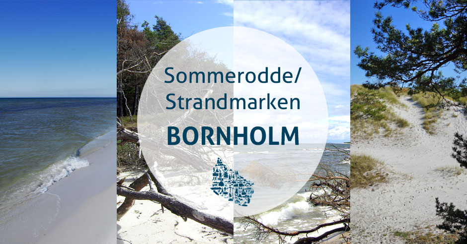 Sommerodde, Strandmarken, Insel Bornholm, Daenemark