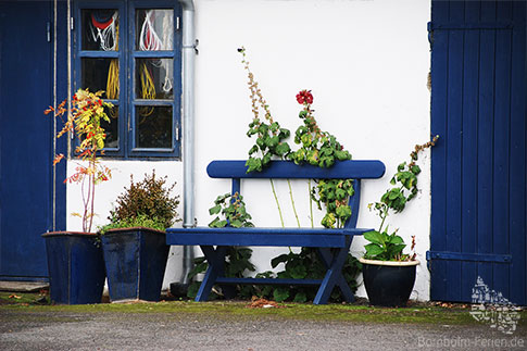 Fru Petersens Cafe, Ostermarie, Insel Bornholm, Daenemark