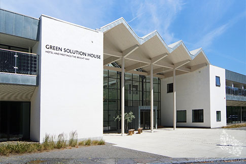 Das Green Solution House - ein vollkommen den Grundsätzen der Nachhaltigkeit gewidmetes Hotel in Rønne, Bornholm