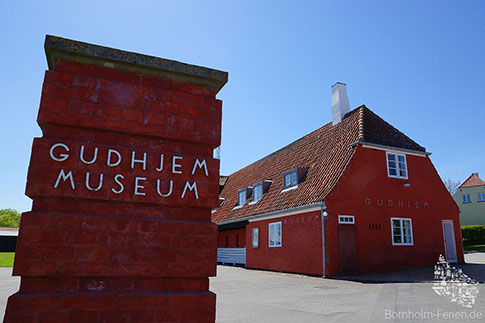 Gudhjem Museum im alten Bahnhof, Insel Bornholm, Dänemark