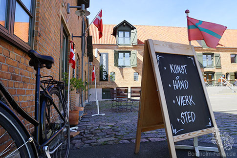 Grønbechs Gård - Museum für Kunsthandwerk in Hasle, Bornholm, Dänemark