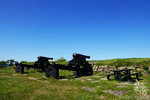 Schanze der Kanonenbatterie Svaneke, Bornholm