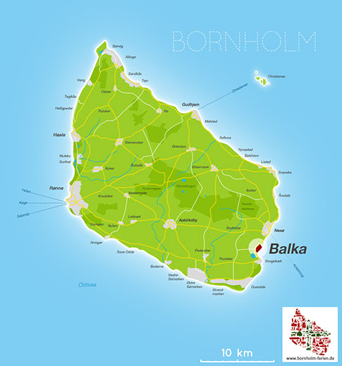 Balka, Insel Bornholm, Dänemark