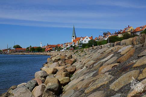 Hafen Roenne, Insel Bornholm, Daenemark