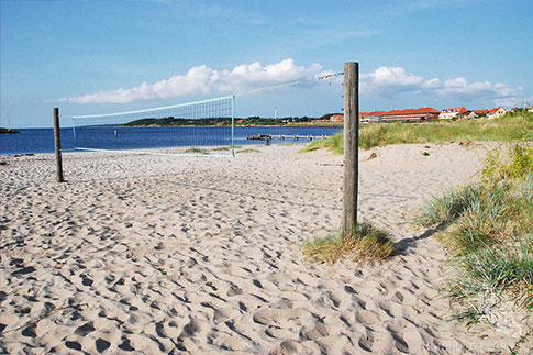 Strand Roenne Noerrekaas, Insel Bornholm, Daenemark