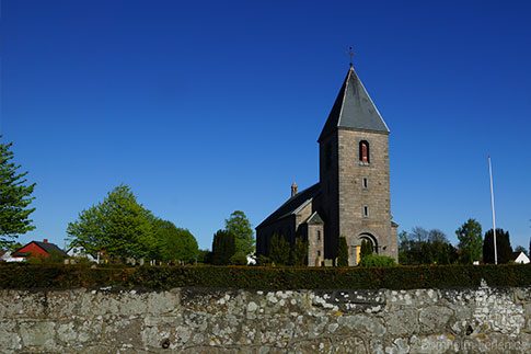 Verstermarie Kirche, Insel Bornholm, Daenemark