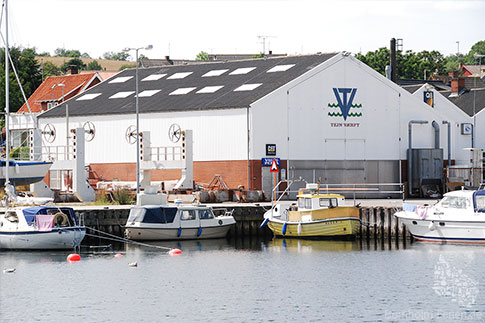 Werft, Hafen, Tejn, Insel Bornholm, Daenemark