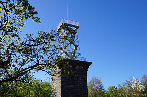 Aussichtsturm, Kongemindet, Rytterknaegten, Insel Bornholm, Daenemark